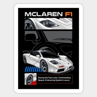 Legendary McLaren Car Magnet